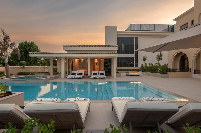 Signature Mansion |The Grove Dubai Hills. Courtesy Luxhabitat Sotheby's International Realty