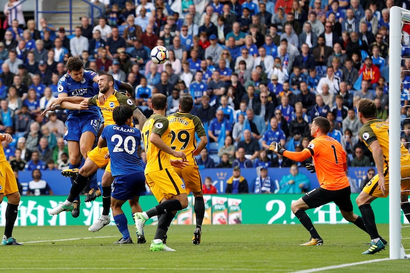 Centre back: Harry Maguire (Leicester City) – Scored his first Leicester goal, but also impressed with his passing and ability to run the ball out from the back. Darren Staples / Reuters