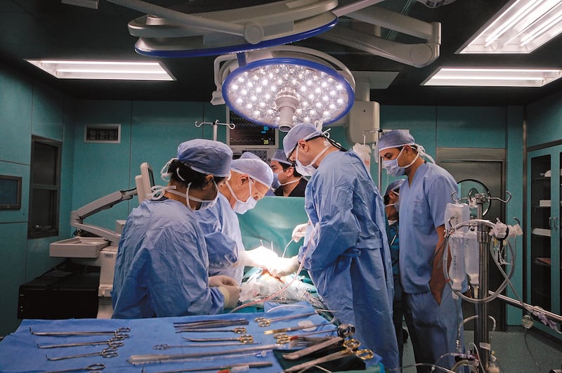 The operating theatre. Photo: Magdi Yacoub Heart Foundation