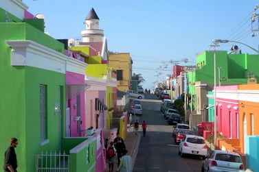 Bo-Kaap in Cape Town is where South Africa's first Muslim settlers set up home. Courtesy Flickr / David Stanley