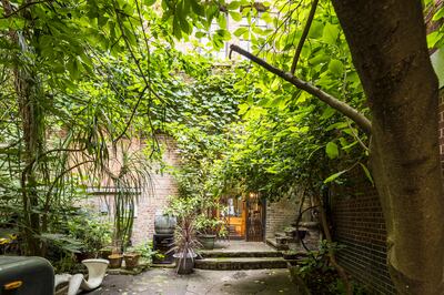 The garden of the penthouse in Borough, south London. Photo: Grant Frazer / Beauchamp Estates
