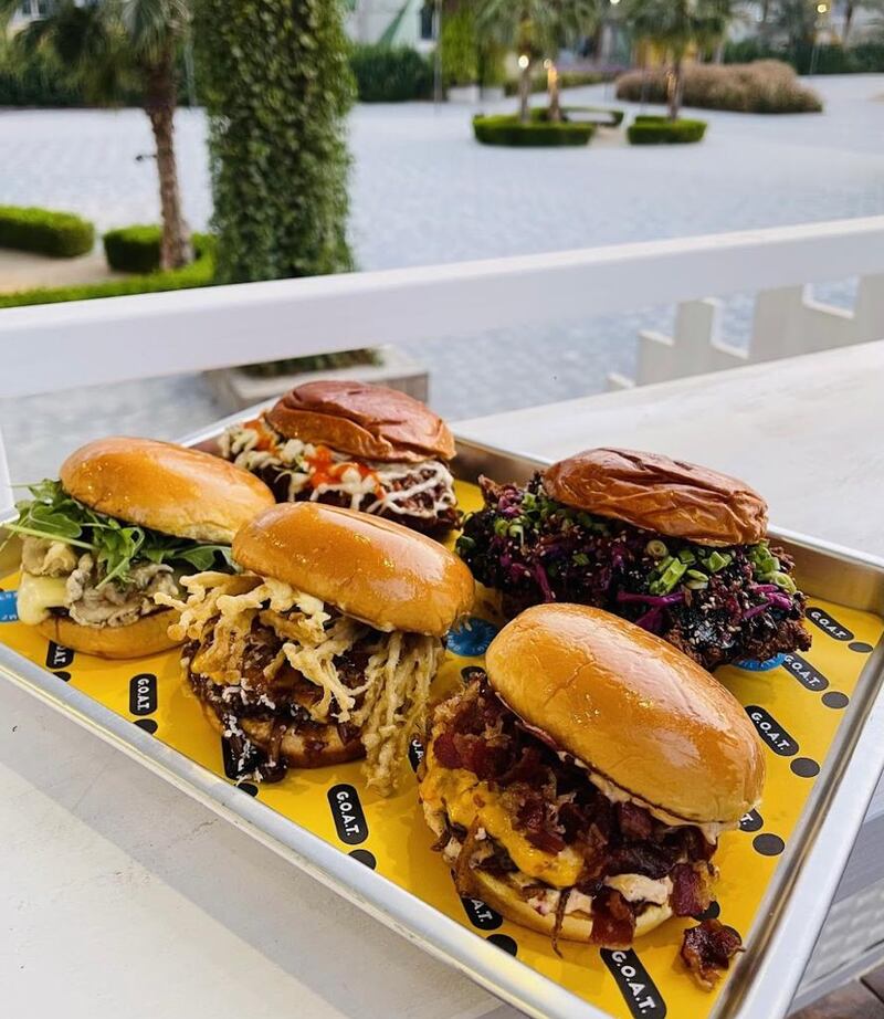 Goat at Dubai Design District is a new homegrown burger joint, the name of which is an acronym for "greatest of all time". Dubai Design District