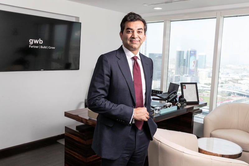 DUBAI, UNITED ARAB EMIRATES. 29 JANUARY 2019. Ajay Malhotra, CEO of NADIA Global for a piece on salary trends in personal finance. (Photo: Antonie Robertson/The National) Journalist: Alice Haine. Section: Business.