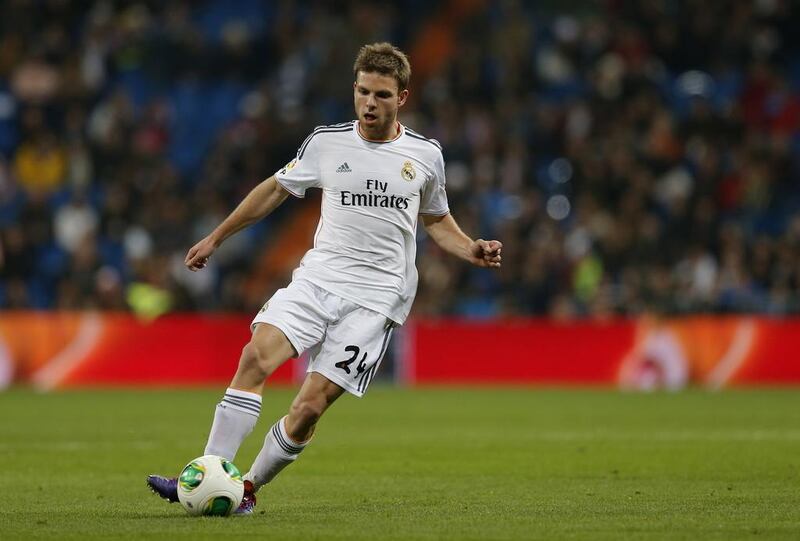 Asier Illarramendi shown during a Copa del Rey match with Real Madrid during the 2013/14 season. Paul White / AP / December 2013