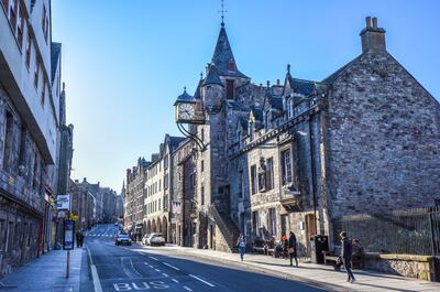 Edinburgh's Old Town was a hunting ground for two serial killers. Ronan O'Connell for The National
