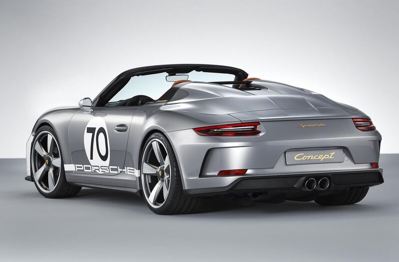 Its design is also informed by Porsche's current GT models. Porsche