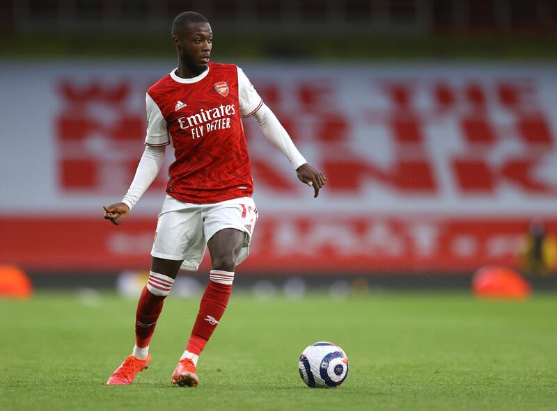 Nicolas Pepe: 7 – The winger scored a goal-of-the-season contender in the first half, cutting in and shooting from the right. He continued to cause issues thereafter, picking up the ball and running at the Albion defence who struggled to contain him. AP