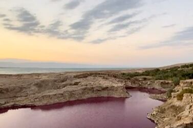 Reasons for the mysterious pool near Jordan’s Dead Sea shore remains elusive.