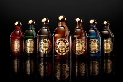 The bee has been intertwined with the story of Guerlain, even appearing as a recurring motif on the Le Absolus D’Orient bottles. Photo: Guerlain