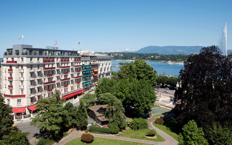 Le Richemond hotel, founded in 1875, has 87 rooms and 22 suites. Photo: Jumeirah Group