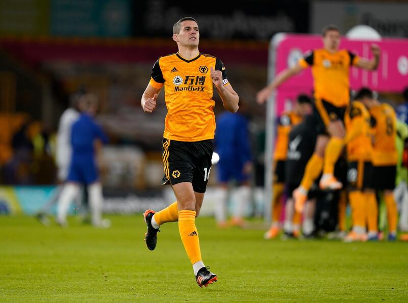 Conor Coady - 7, Looked more comfortable at the heart of a back three and was solid in his defensive play. Reuters