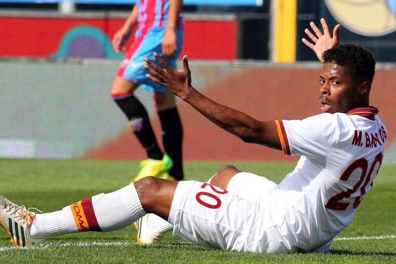 Brazilian forward Michel Bastos, currently on loan from Arabian Gulf League side Al Ain to Italy's Serie A side AS Roma, has not made any decision on where he wants to play next season. Salvo Barbagallo / AFP

 