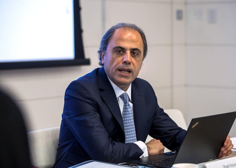 Jihad Azour, the IMF’s new director for the Middle East, North Africa and Pakistan, said the UAE and Saudi Arabia are on the right path with regard to economic reforms. Victor Besa for The National