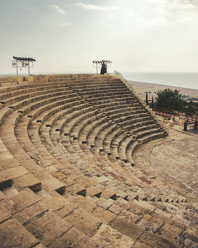 The Roman amphitheatre at Kourion. Unsplash / Tania Mousinho