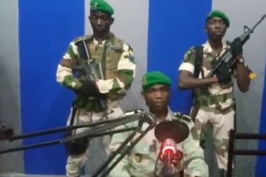 Soldiers announce a military coup over state radio. Twitter