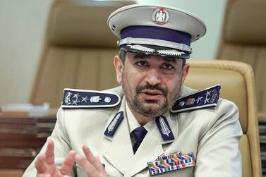 Brig Amran Al Mazrouei, director of Abu Dhabi’s Criminal Investigations Department [CID], said numbers of phone scams are on the rise. Victor Besa/The National