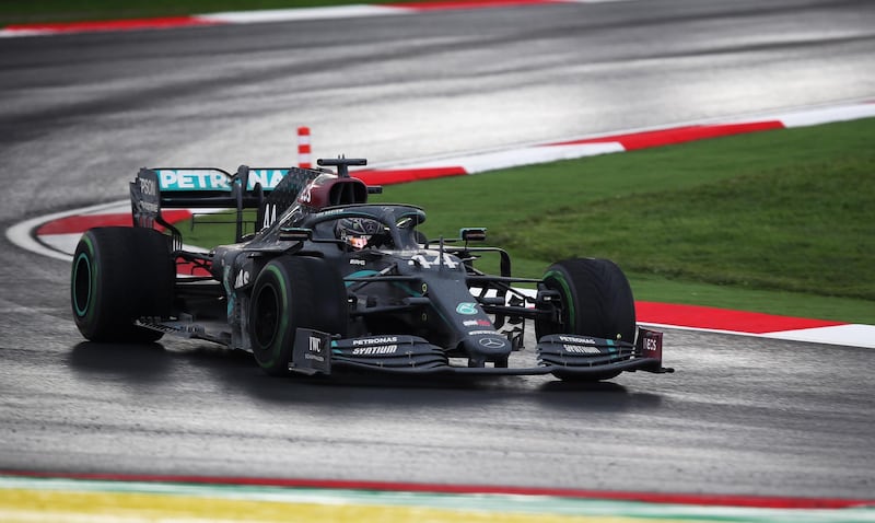 Mercedes driver Lewis Hamilton won the Turkish GP on Sunday to clinch the world title. Getty