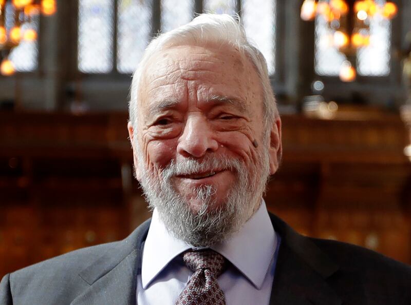 Stephen Sondheim's eight lifetime Tony Awards surpassed the total of any other composer. AP
