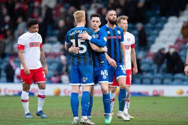 Ian Henderson of Rochdale after the Sky Bet League 1 match between Rochdale and Rotherham United at Spotland Stadium, Rochdale on Saturday 7th March 2020. (Photo by Pat Scaasi/MI News/NurPhoto via Getty Images)