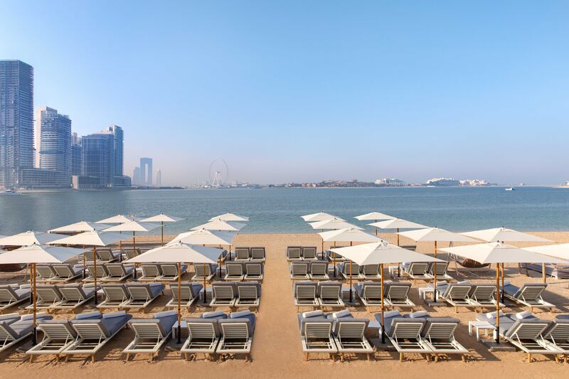 Voco Dubai The Palm has a private beach for its guests