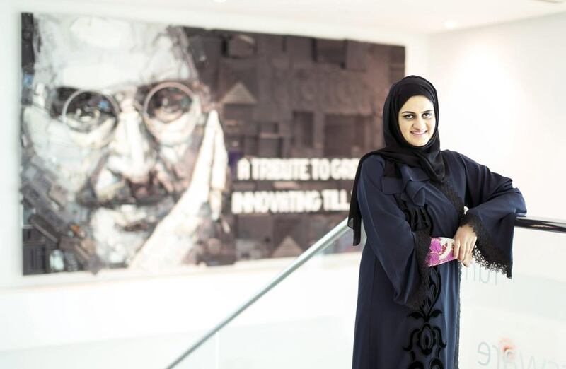 Hanan Al Fardan is the co-founder and managing director of Al Ramsa Institute, a language centre in Dubai that teaches the Emirati dialect to non-Arabic speakers. Reem Mohammed / The National 