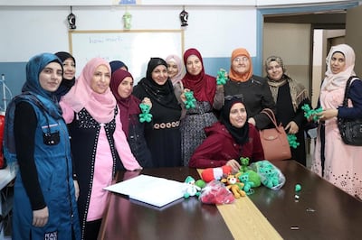 The Syrian women involved say crocheting has given them independence. Courtesy MAPS