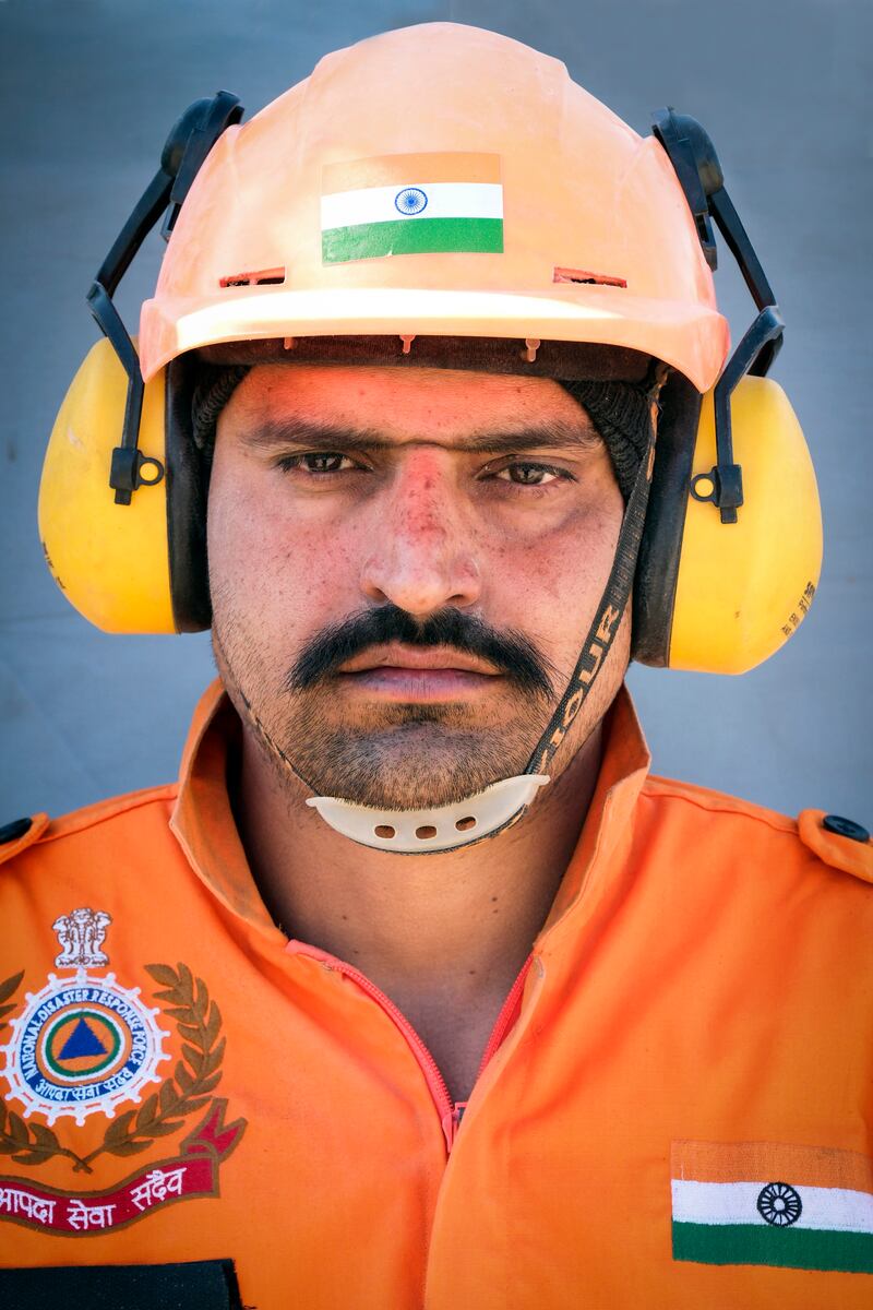 Deepak Talwar from the Indian search and rescue team. All photos: Getty Images