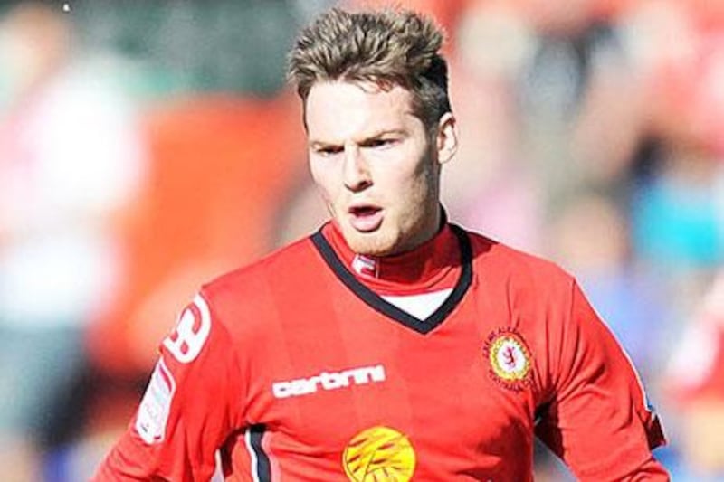 New Manchester United signing Nick Powell in action for Crewe Alexandra