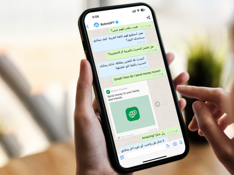 The new chatbot will make it easier to access Botim services in the Middle East. Photo: Astra Tech