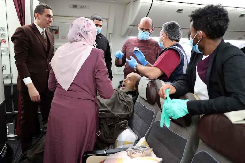 The UAE has conducted six flights so far to bring sick and injured Gazans out of Al Arish