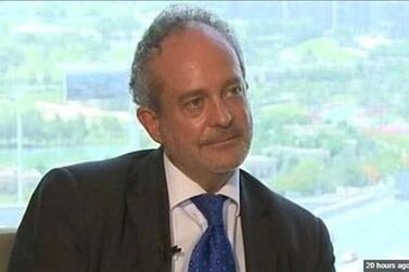A screen grab of a video of Christian Michel. The British national will be extradited to India from the UAE.