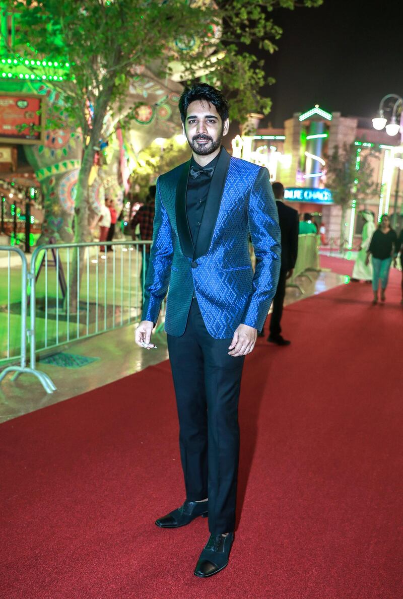 Dubai, United Arab Emirates, September 14, 2018.  SIIMA Day 1 Red Carpet. --A. Sushanth
Victor Besa/The National
Section:  AC
Reporter:  Felicity Campbell