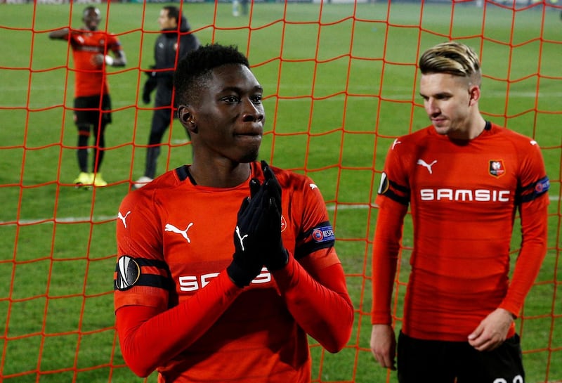 Ismaila Sarr has left Rennes for Watford. Reuters