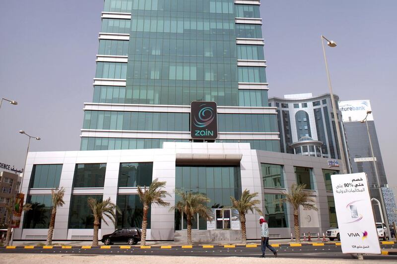 Zain Bahrain, which started its operations in December 2003, ended the monopoly of Bahrain Telecommunications. Razan Alzayani / The National