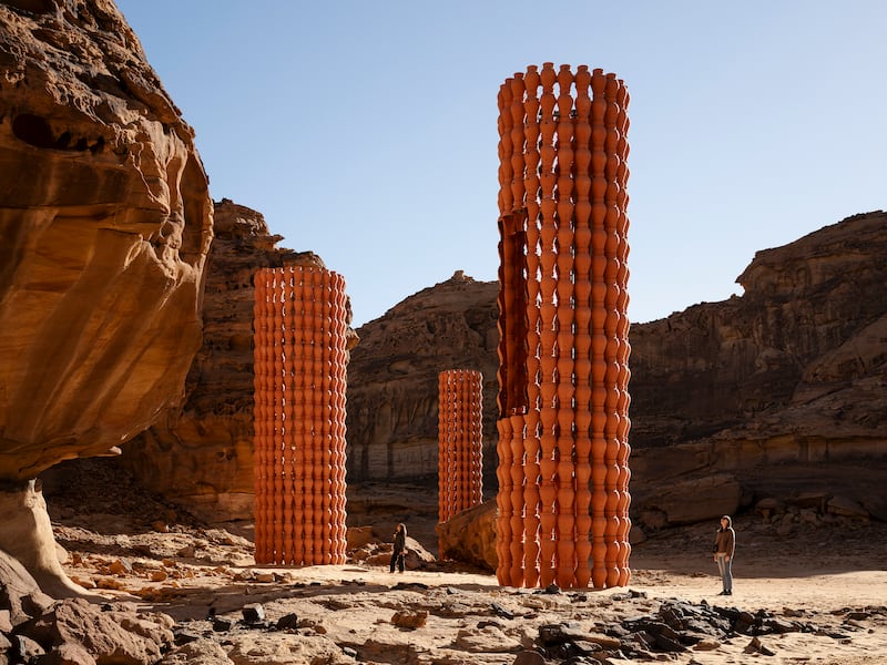 Reveries by Rana Haddad and Pascal Hachem for Desert X AlUla 2024. All photos: The Royal Commission for AlUla