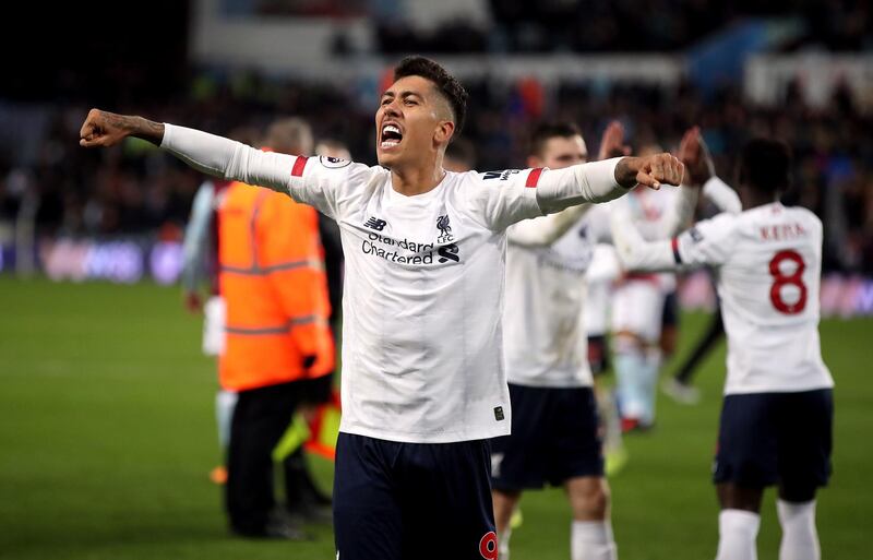 Forward: Roberto Firmino makes Liverpool tick and can play anywhere across the frontline. PA Wire