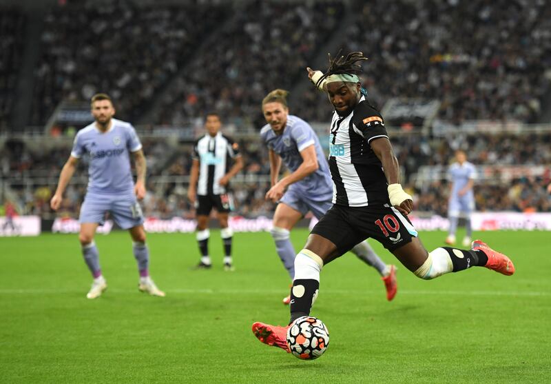 Allan Saint-Maximin: 8 - The playmaker pulled all the strings for the home side, looking their biggest threat whenever he got on the ball. He scored a great solo goal in the first half from the edge of the box to draw his side level. Getty Images