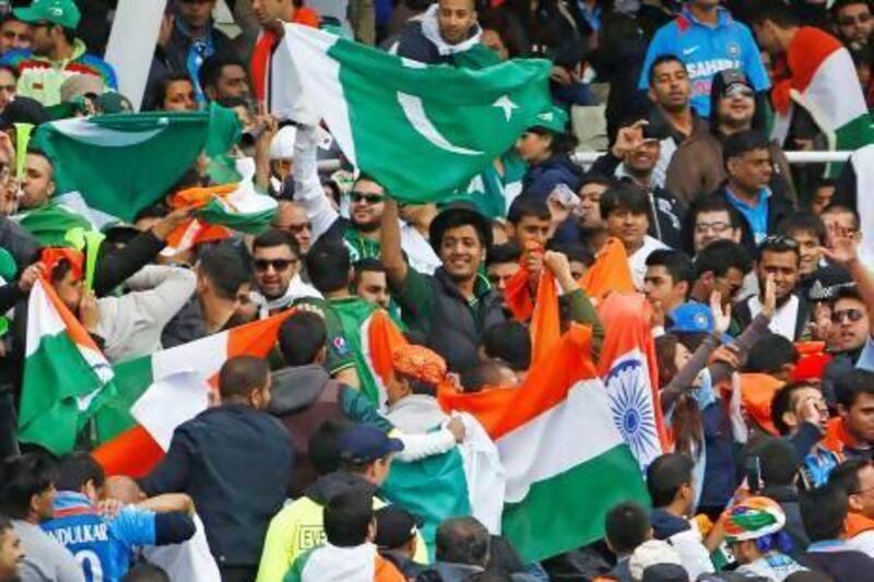 Fans at Edgbaston jostled for space to see their favourite players in action. Darren Staples/ Reuters