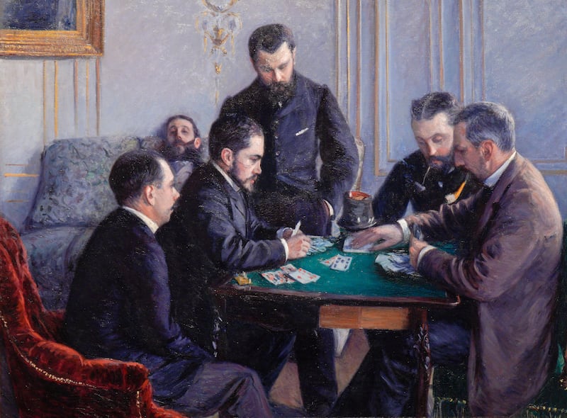 'The Bezique Game' (1880), oil on canvas by Gustave Caillebotte. Victor Besa / The National