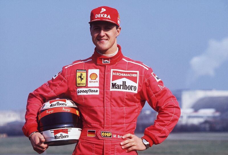 MARANELLO, ITALY - JANUARY 23:  FERRARI VORSTELLUNG 1996, F 310, Maranello; Michael SCHUMACHER/GER  (Photo by Alexander Hassenstein/Bongarts/Getty Images)