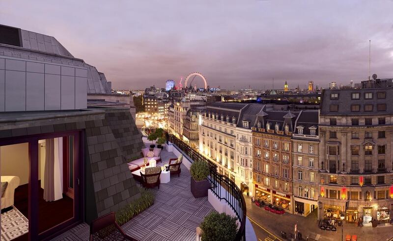 Oceanic House features a penthouse suite with views across London. Courtesy Lawrie Cornish