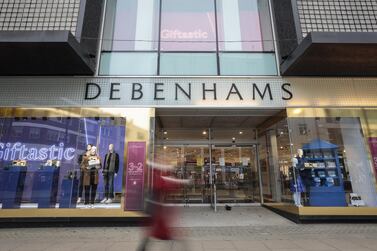 The Debenhams flagship department store on Oxford Street in central London. The retailer has been a feature of the UK high Street for more than 200 years. Bloomberg