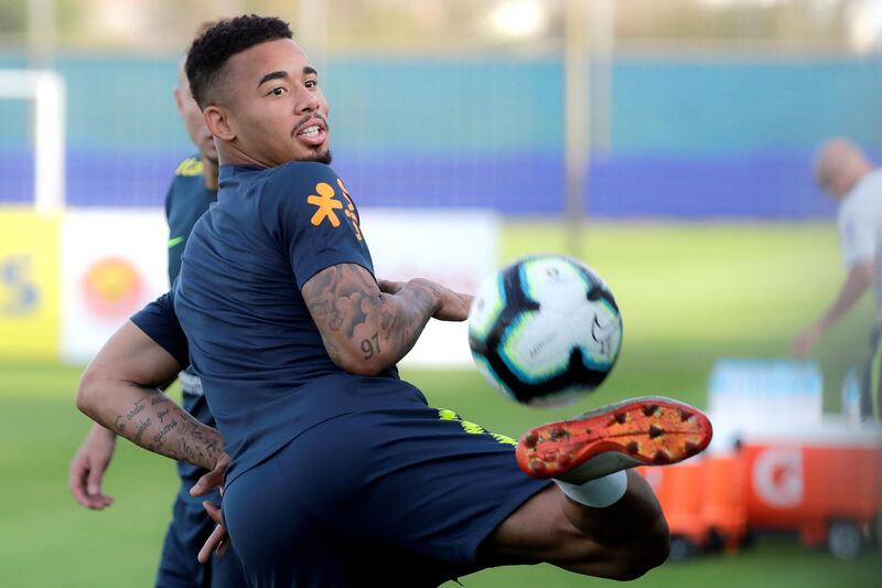 Gabriel Jesus (Manchester City, Brazil): Had to be content with a support cast role as the prolific Sergio Aguero fired Manchester City to an historic Premier League, League Cup and FA Cup treble. Jesus' 14 goals in 28 appearances for the national team is likely to give him the edge over Roberto Firmino in Brazil's attack at the Copa. EPA