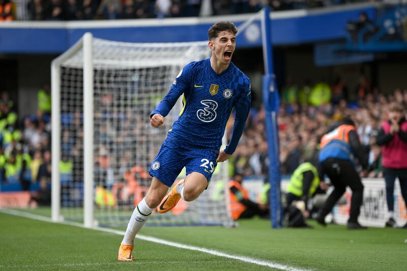 Kai Havertz - 8: Yellow card for elbow in face of Burn that could have been red. Should have opened scoring in 76th minute but headed straight at Dubravka. Redeemed himself with stunning touch and finish to win game for Chelsea, then saw Dubravka turn another shot onto bar. Getty