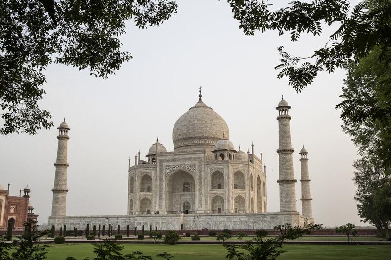 3. Taj Mahal in Agra, India. Daniel Berehulak / Getty Images