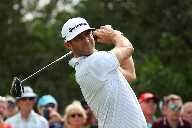 Dustin Johnson had to fend off jet lag to finish tied for second in his first championship in the Middle East. Scott Halleran / Getty Images