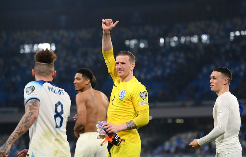 ENGLAND RATINGS: Jordan Pickford - 6. Displayed his sweeper-keeper role to deny Berardi in the 30th minute. Made two decent saves to deny Italy an equaliser. Getty Images