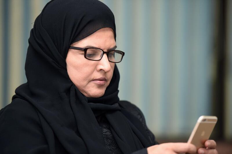 Saudi activist and campaigner Aziza Al Yousef, a retired university professor, is planning to mail a petition to the royal court that was signed by 14,700 people calling for an end to the guardianship system in the kingdom, which gives men control over the work, study, marriage and travel of female relatives. Fayez Nureldine / AFP 