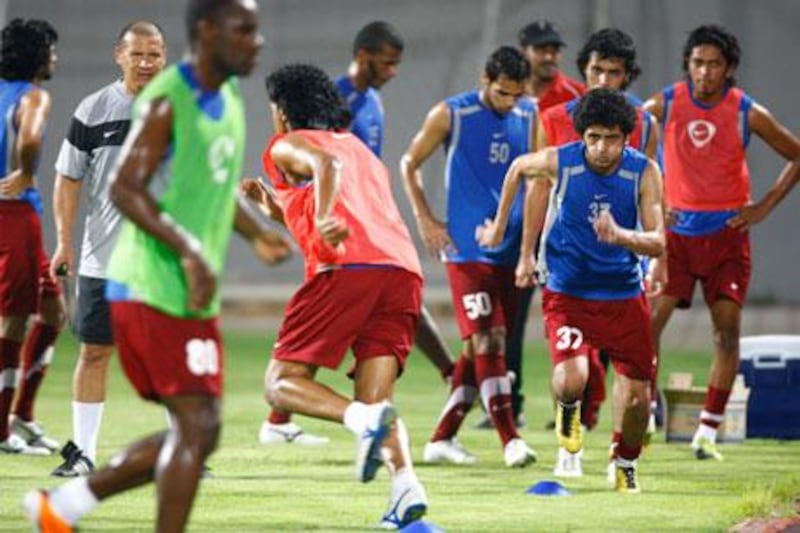 Al Wahda have a small squad for the 2011/12 season.