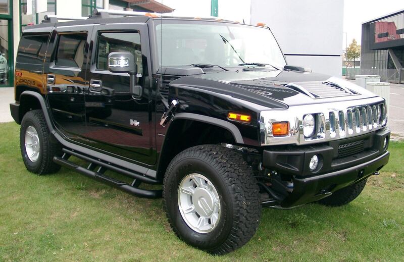 A Hummer H2. Rudolf Stricker